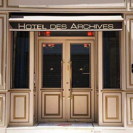 Hotel Des Archives Paris Extérieur photo